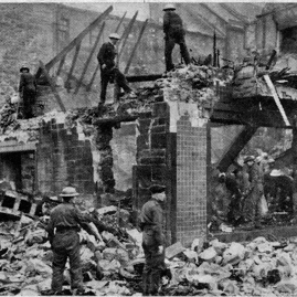 Hadd Auxiliary fire Service at work after Haddington bombing.jpg